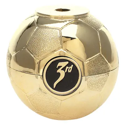 2005-G Soccer Ball Riser 1" Holder, Gold - 3"