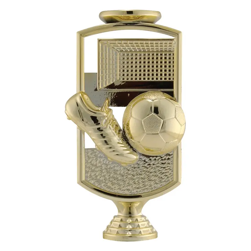 F-830 Sports Theme Riser, Soccer, Gold - 6"
