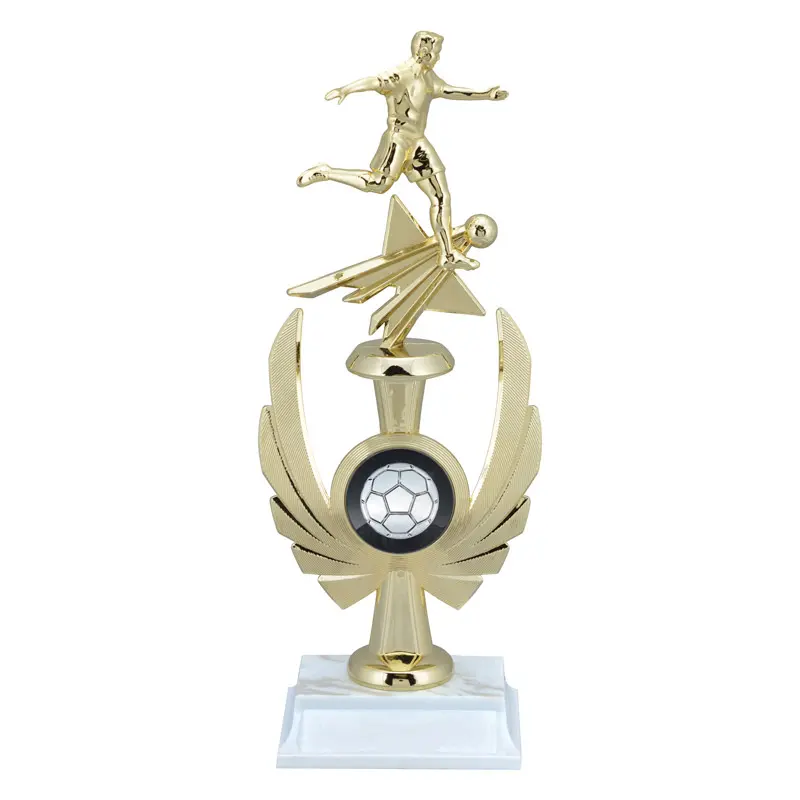 93615-G Phoenix Assembled Trophy, Soccer Male - 13 1/4"