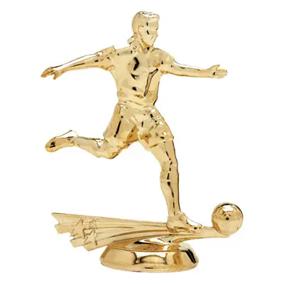6515-G All Star Figure, Soccer, Male, Gold - 5"