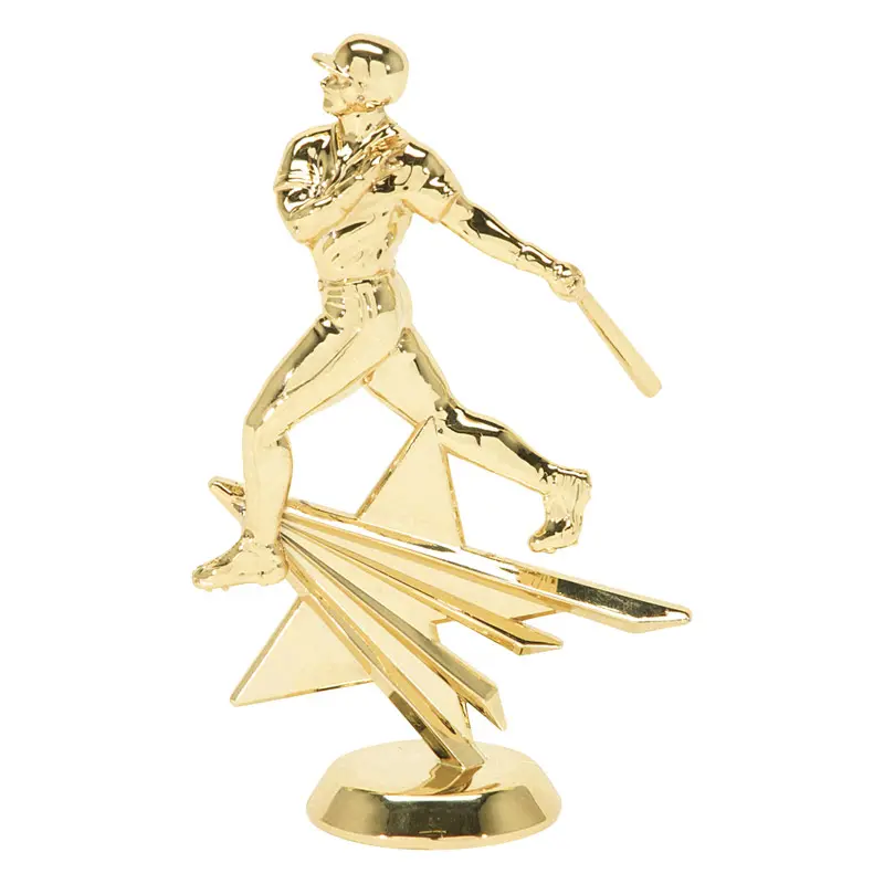 2503-G Star Figure, Baseball, Gold - 6"