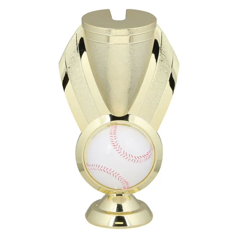 42603-G Victory Cup Riser, Baseball, Gold - 6"