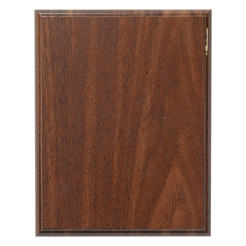 R179C Step & Roll Edge Plaque, Cherry Finish - 7" x 9"