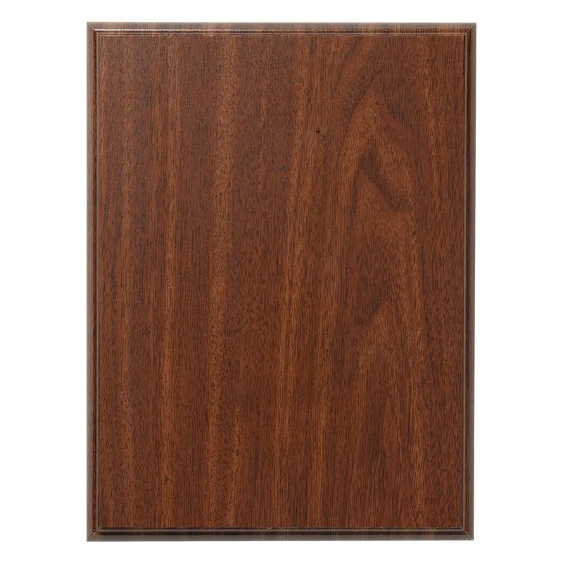 R1912C Step & Roll Edge Plaque, Cherry Finish - 9" x 12"
