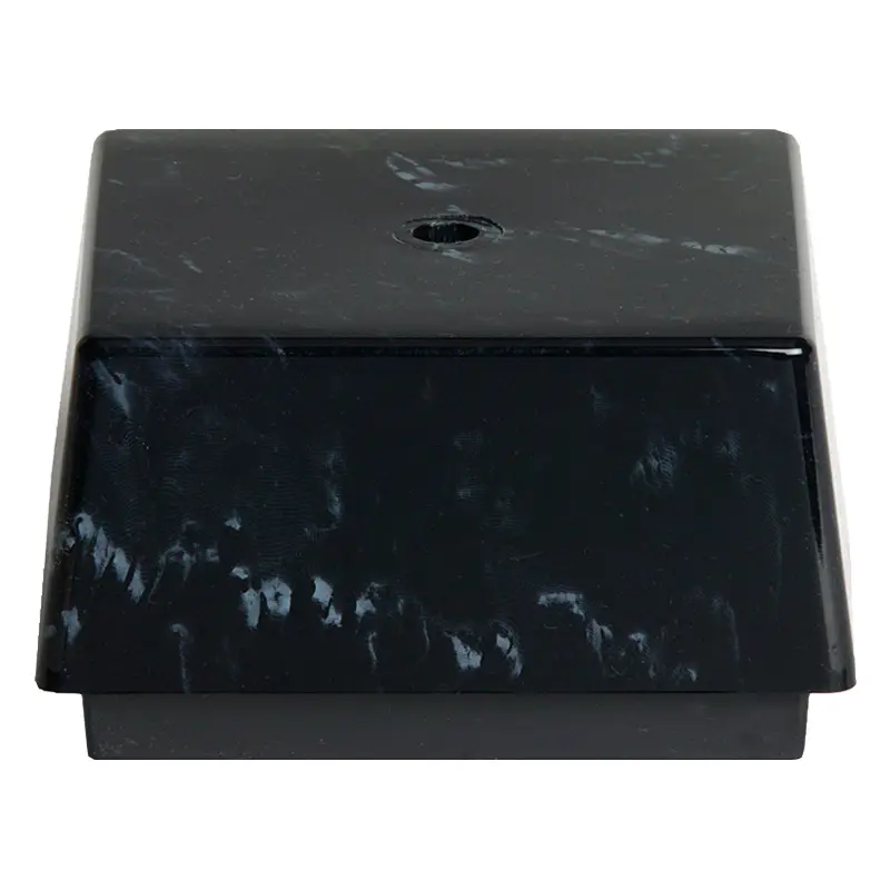 6545-KM Walnut Veneer Base - 3 3/4" x 3 3/4" x 2 1/8"