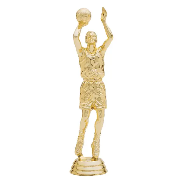 505-G Push Shot Figure, Basketball, Male, Gold - 6 3/4"