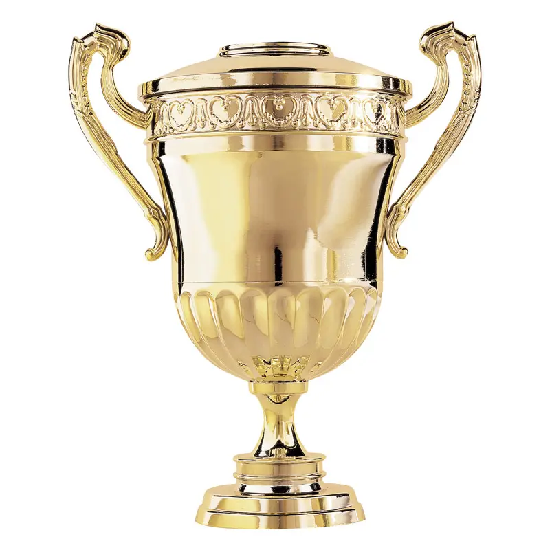 EC-7 European Chalice Plastic Cup, Gold - 7 3/4" (Lid RCL-7 Sold Separately)