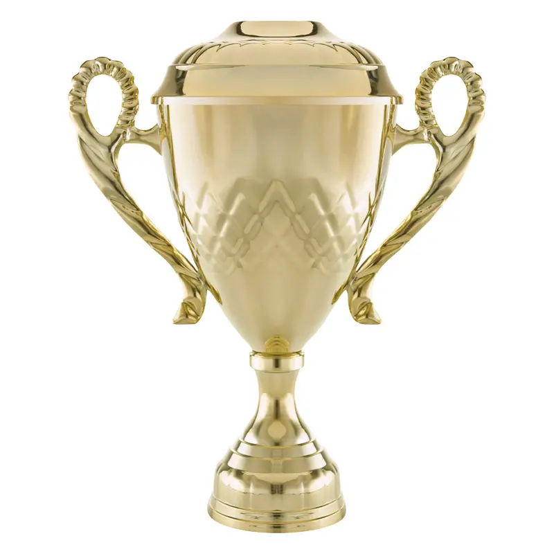 DC-90 Diamond Plastic Cup, Gold - 9" (Lid DCL-90 Sold Separately)