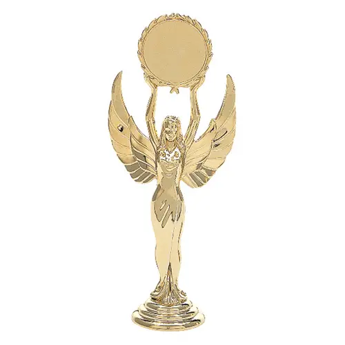 5022-G Victory 1" Holder Figure, Female, Gold - 5"