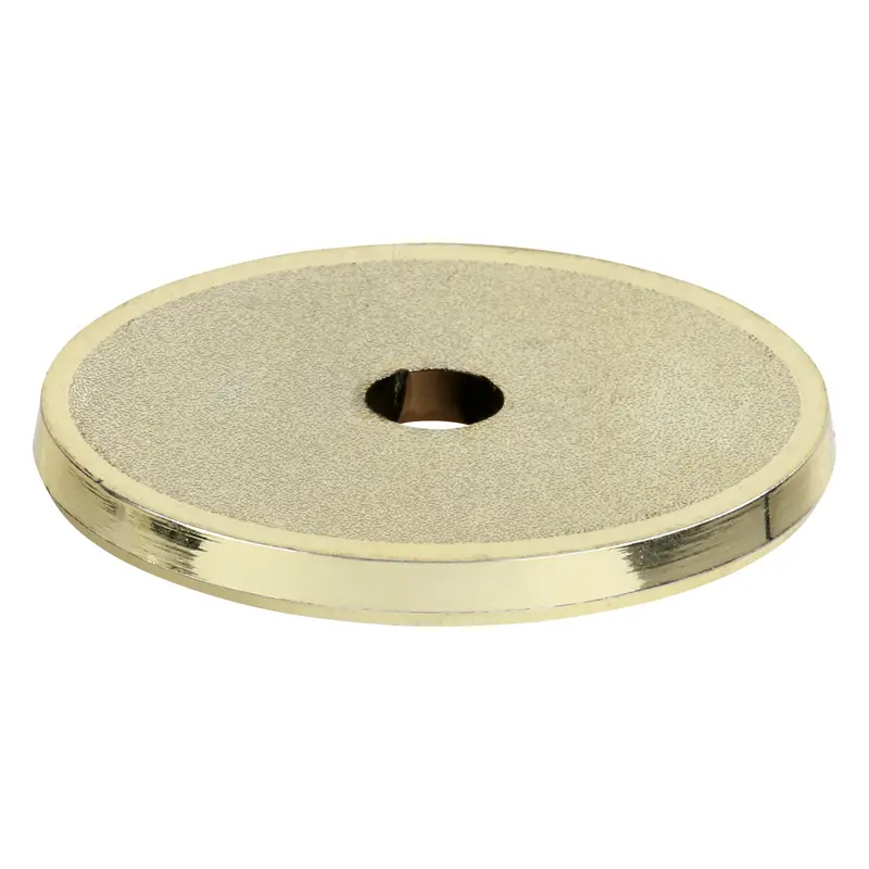1363-G Economy Check Lid, Round, Gold - 1 3/4"