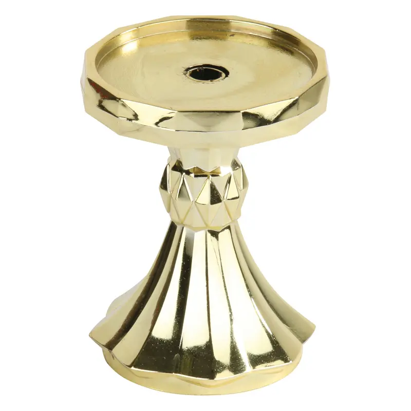 1013-G Diamond Pedestal, Round, Gold - 2 5/8"
