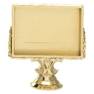 900-G Plate Holder Figure, Gold - 4"