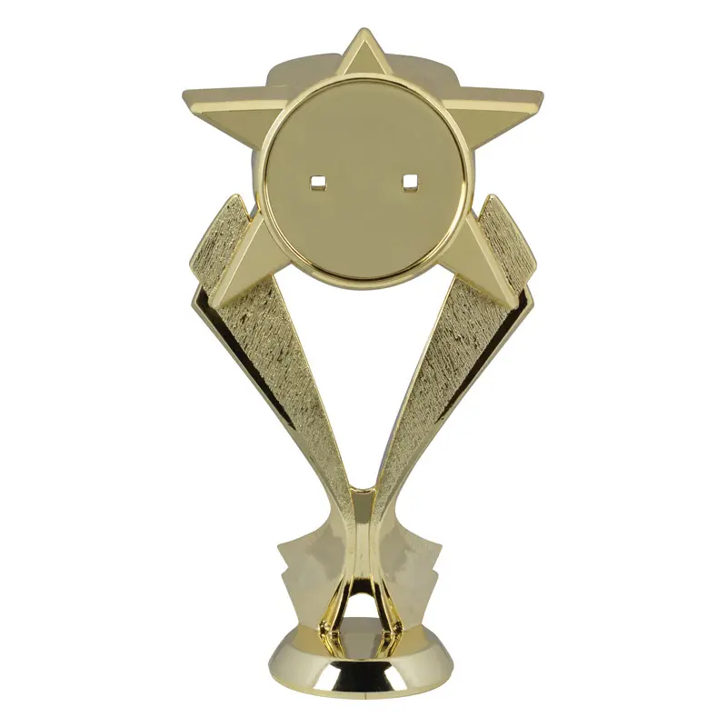 5085-G Bullseye Riser, 2" Holder, Gold - 7 3/4"