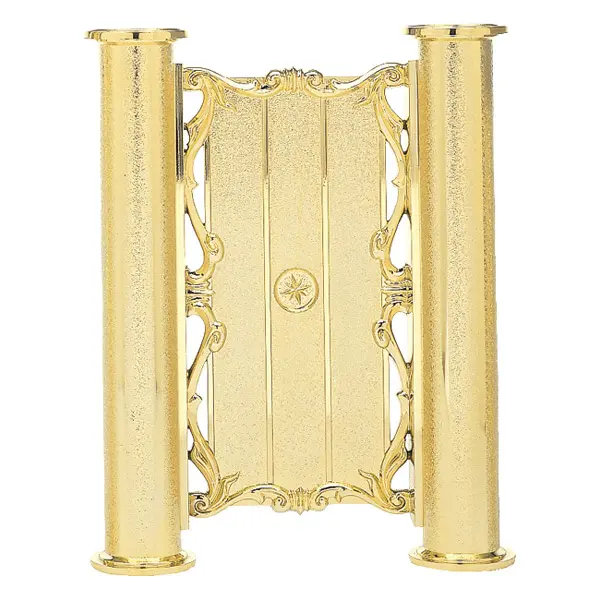 232-G 2 Column Riser, Gold - 8 1/2"