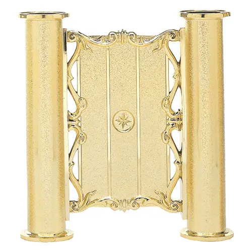 231-G 2 Column Riser, Gold - 7"