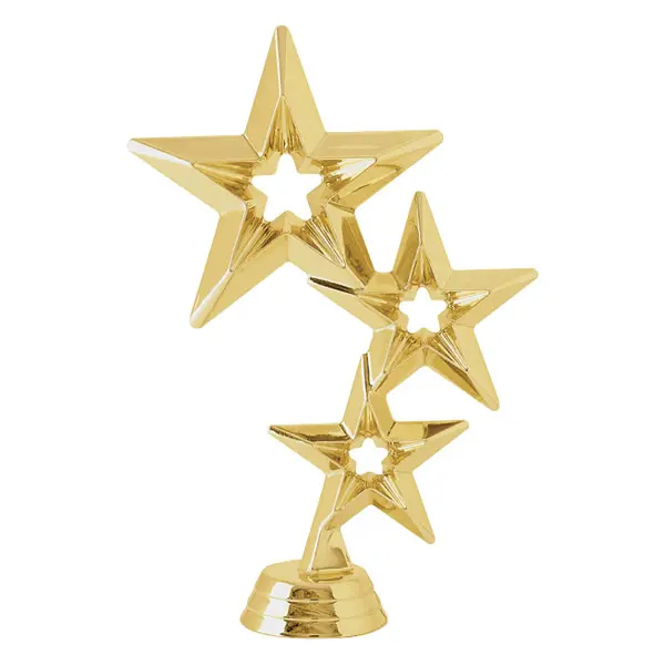 5061-G Star Figure, Gold - 6"
