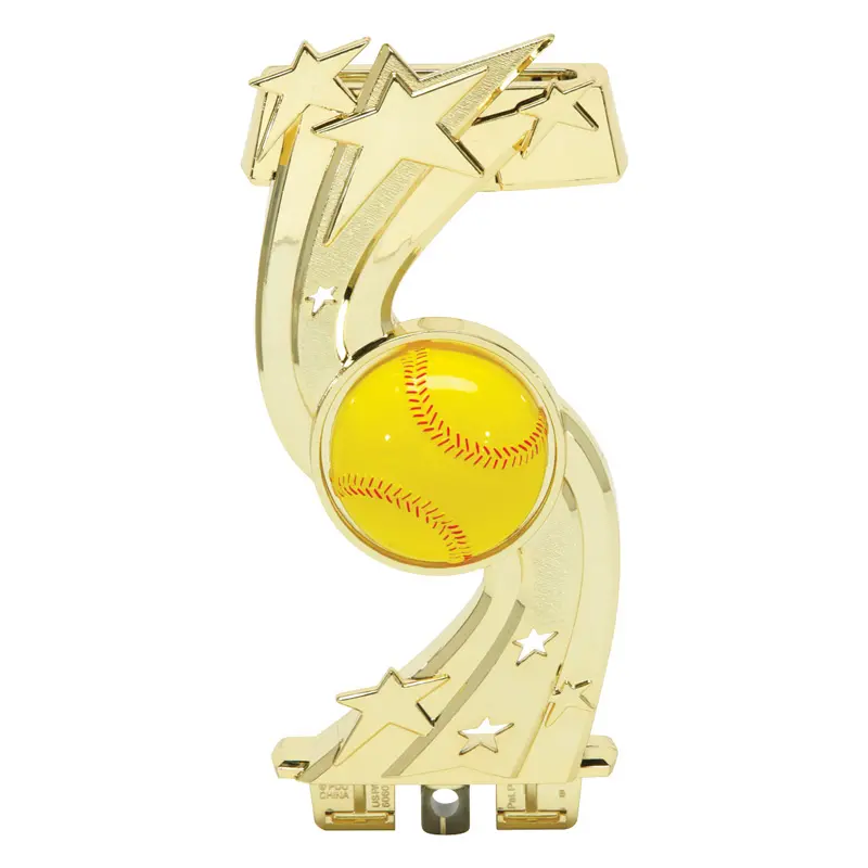 40520-G Snap Riser, Softball, Gold - 6 1/2"