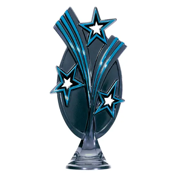 3387-B Stars & Stripes Backdrop, Blue - 7"