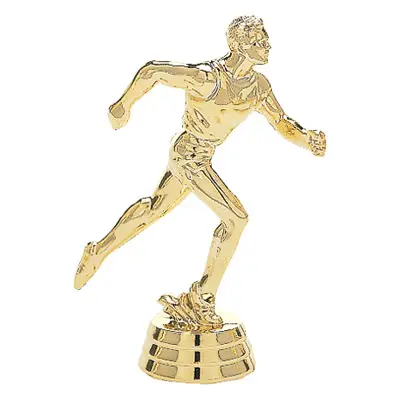 415-G Track Figure, Male, Gold - 4"
