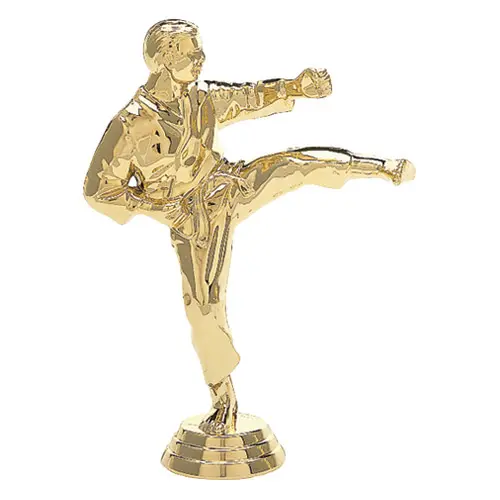 623-G Karate Figure, Male, Gold - 6"