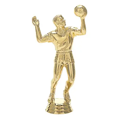 518-G Volleyball Figure, Male, Gold - 5 1/4"
