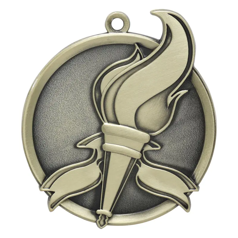 43450-G Mega Medal, Victory, Gold - 2 1/4"