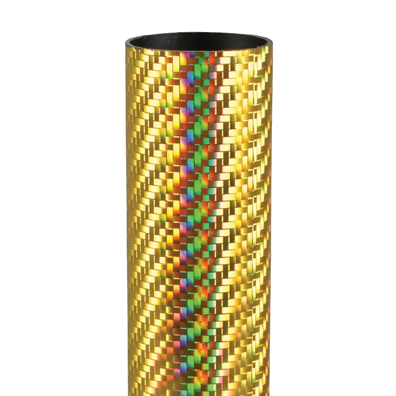 13805-G Carbon Fiber Column, Round, Gold - 45"