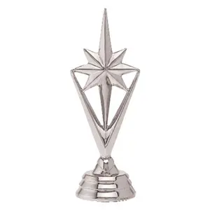 133-S Star Victory Figure, Silver - 3 1/2"