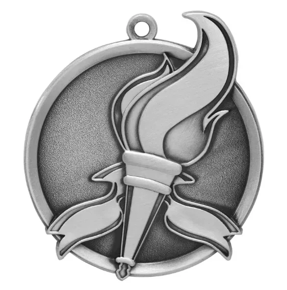 43450-S Mega Medal, Victory, Silver - 2 1/4