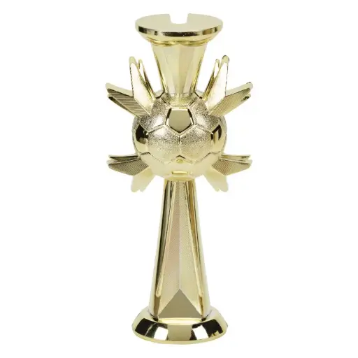 43915-G Rocket Ball Riser, Soccer, Gold - 6 1/2"