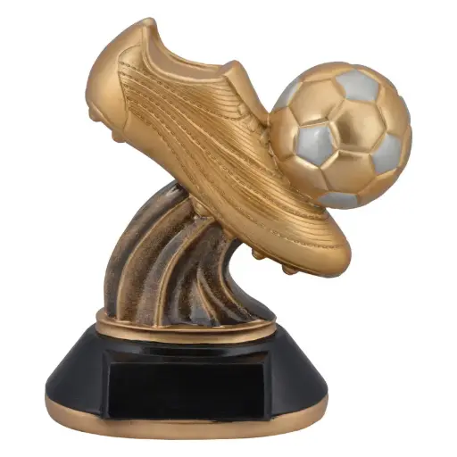 91815GS Golden Cleat Soccer Resin - 8"