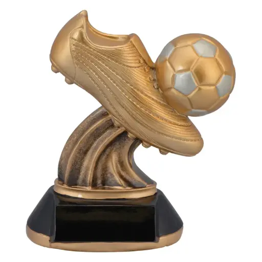 91615GS Golden Cleat Soccer Resin - 6"