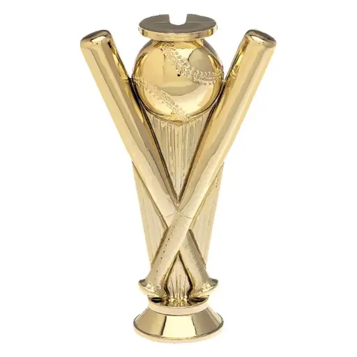 6020-G Color Spin Riser, Baseball, Gold - 7 3/4"