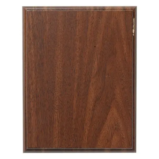 R179C Step & Roll Edge Plaque, Cherry Finish - 7" x 9"