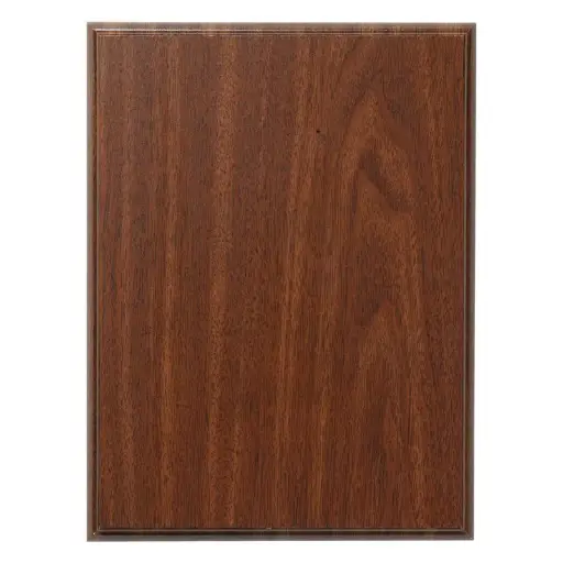 R1912C Step & Roll Edge Plaque, Cherry Finish - 9" x 12"