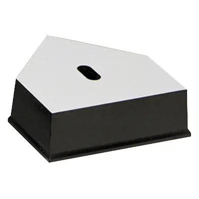 31331-I Home Plate Plastic Base - 3" x 3" x 7/8"