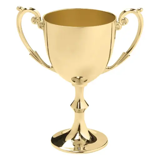 ZC-9G Bellissimo Metal Cup, Gold - 9 1/4"