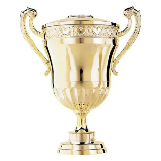EC-9 European Chalice Plastic Cup, Gold - 10" (Lid RCL-9 Sold Separately)