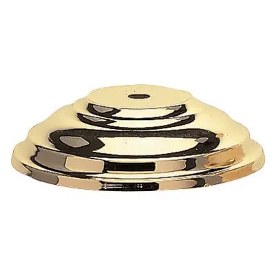 1232-G Plastic Bowl Lid, Gold - 4"