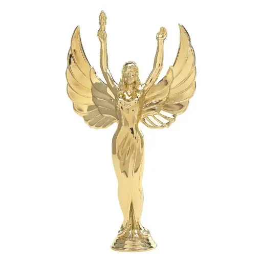 1004-G Victory Figure, Female, Gold - 10"