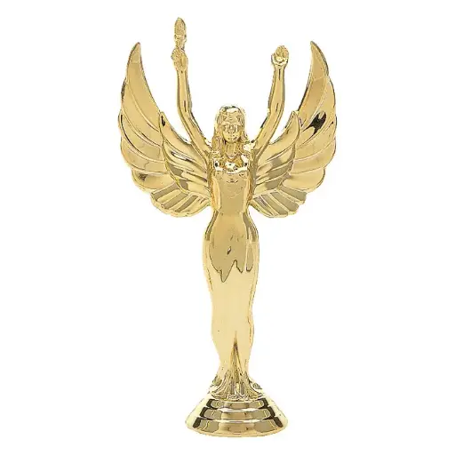 804-G Victory Figure, Female, Gold - 7 1/2"