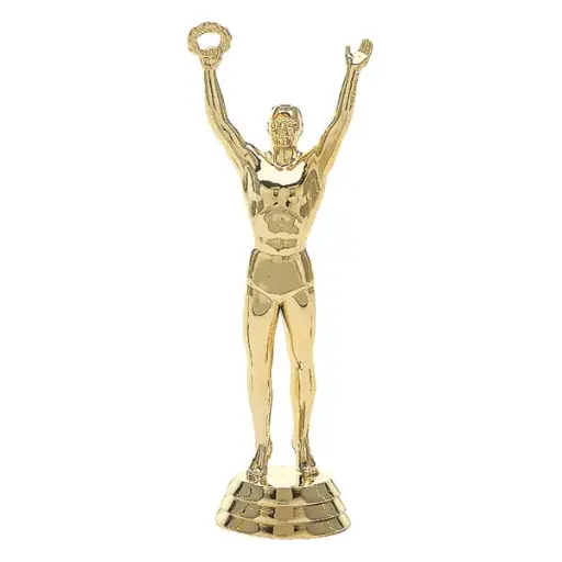 403-G Victory Figure, Male, Gold - 5 1/4"