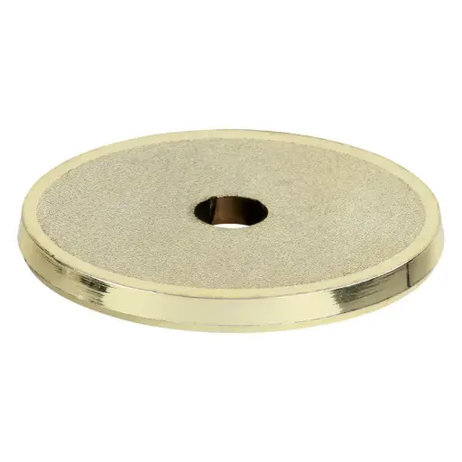 1363-G Economy Check Lid, Round, Gold - 1 3/4"