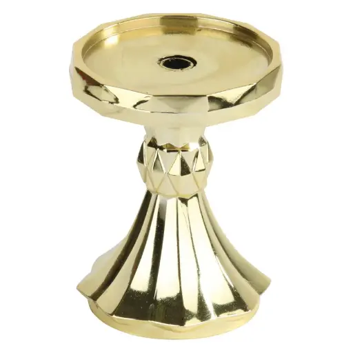 1013-G Diamond Pedestal, Round, Gold - 2 5/8" (Descontinuado)