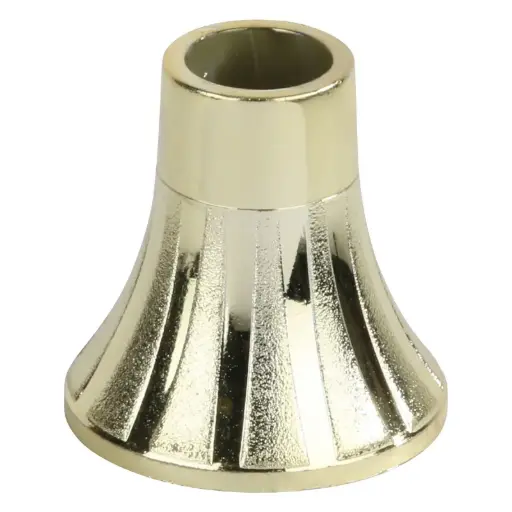 1262-G Textured Stem, Gold - 1 5/8"