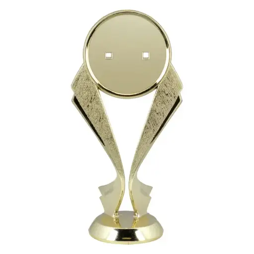 5096-G Ascent Ribbon 2" Holder Figure, Gold - 6"