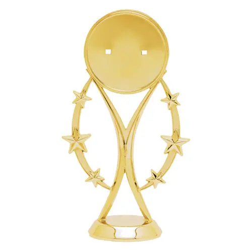 8559-G Sport Mylar 2" Holder Figure, Gold - 6"
