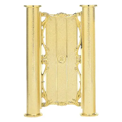 233-G 2 Column Riser, Gold - 10"