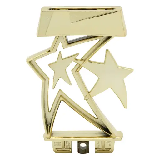 40115-G Snap Star Riser, Gold - 5"