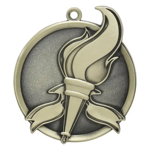 43450-G Mega Medal, Victory, Gold - 2 1/4"